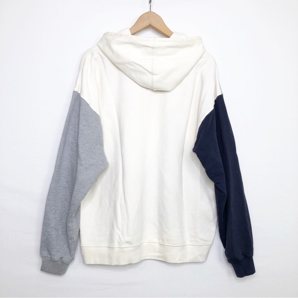 Urban outfitters, New York, color block, hooded sweatshirt - Picture 3 of 11